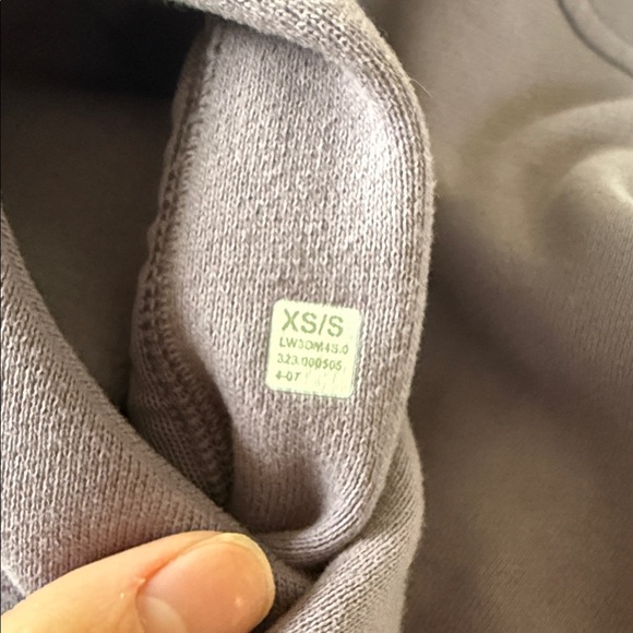 Lululemon purple scuba halfzip hoodie - Picture 2 of 2